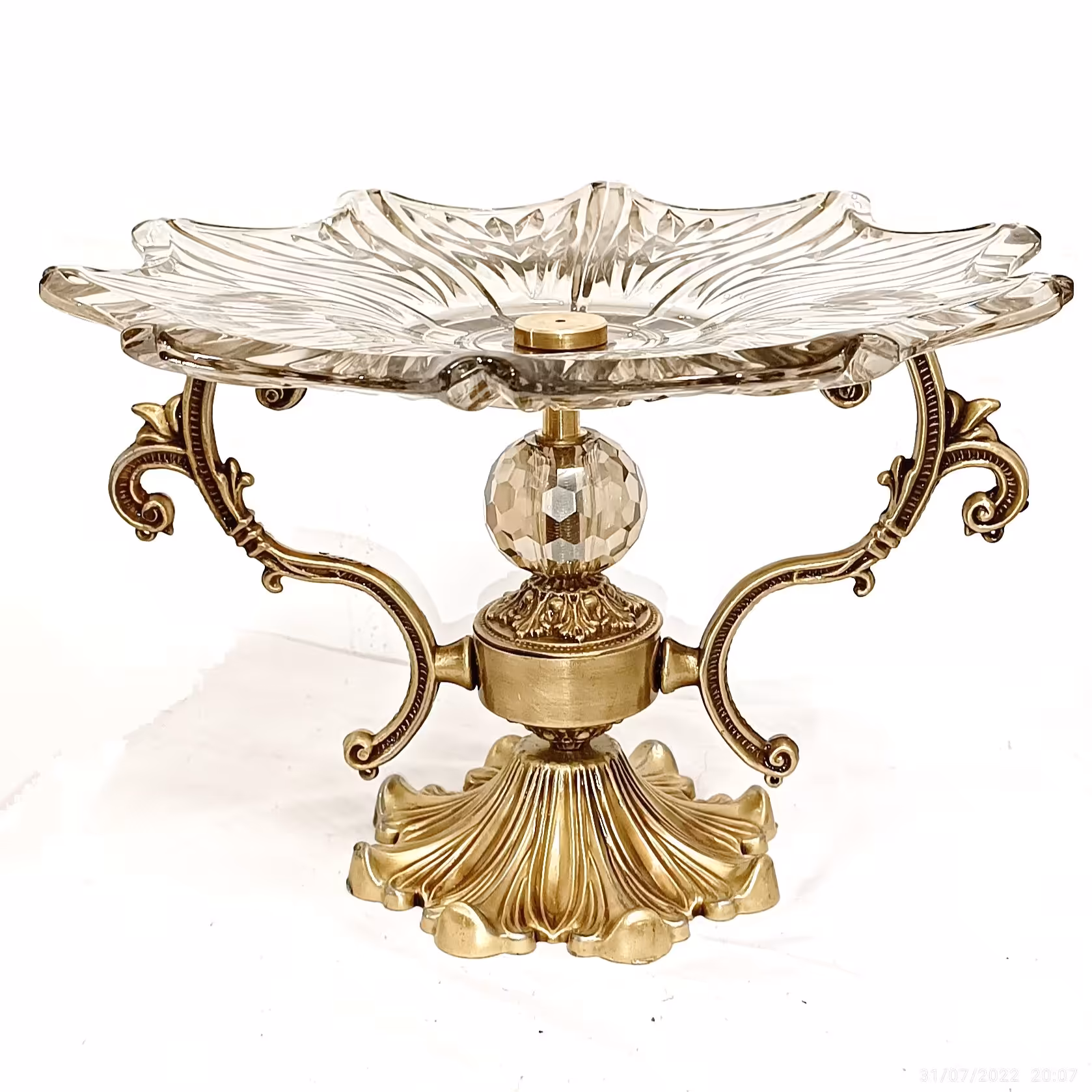 شیرینی خوری لوکس پایه دار مدل الیزه