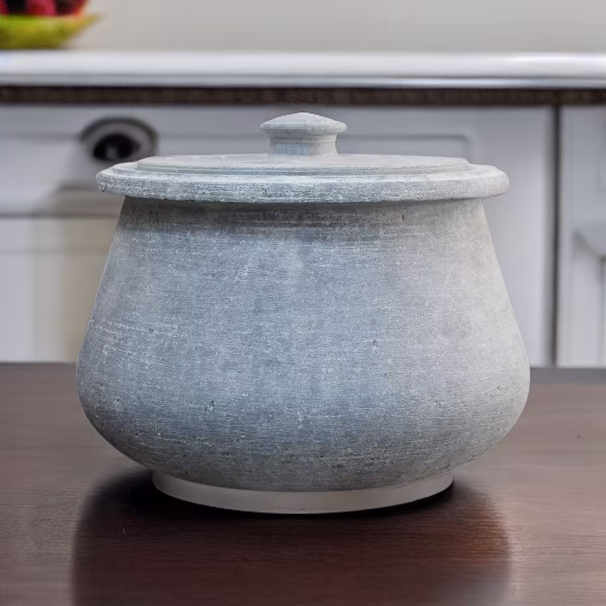 دیزی سنگی 4 نفره طرح دیگ سنگی شلغمی کد SRP-4