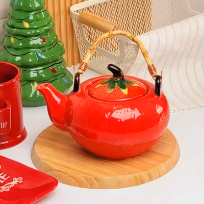 قوری توت فرنگی