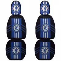 پشتی صندلی فوتبالی مجموعه دو عددی طرح چلسی