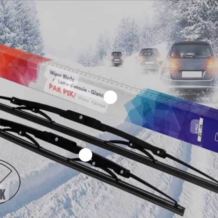 دو عدد تیغه برف پاکن 22 اینچ پژو 405 و پارس بدون آبپاش  سنندج