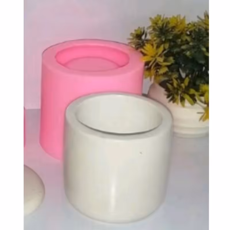 گلدان سلیکونی ساده سایز لیوانی بزرگ