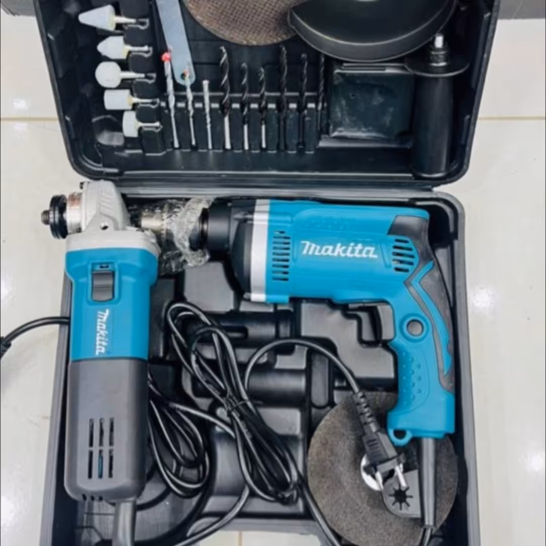 ست دریل 13و مینی فرز ماکیتا