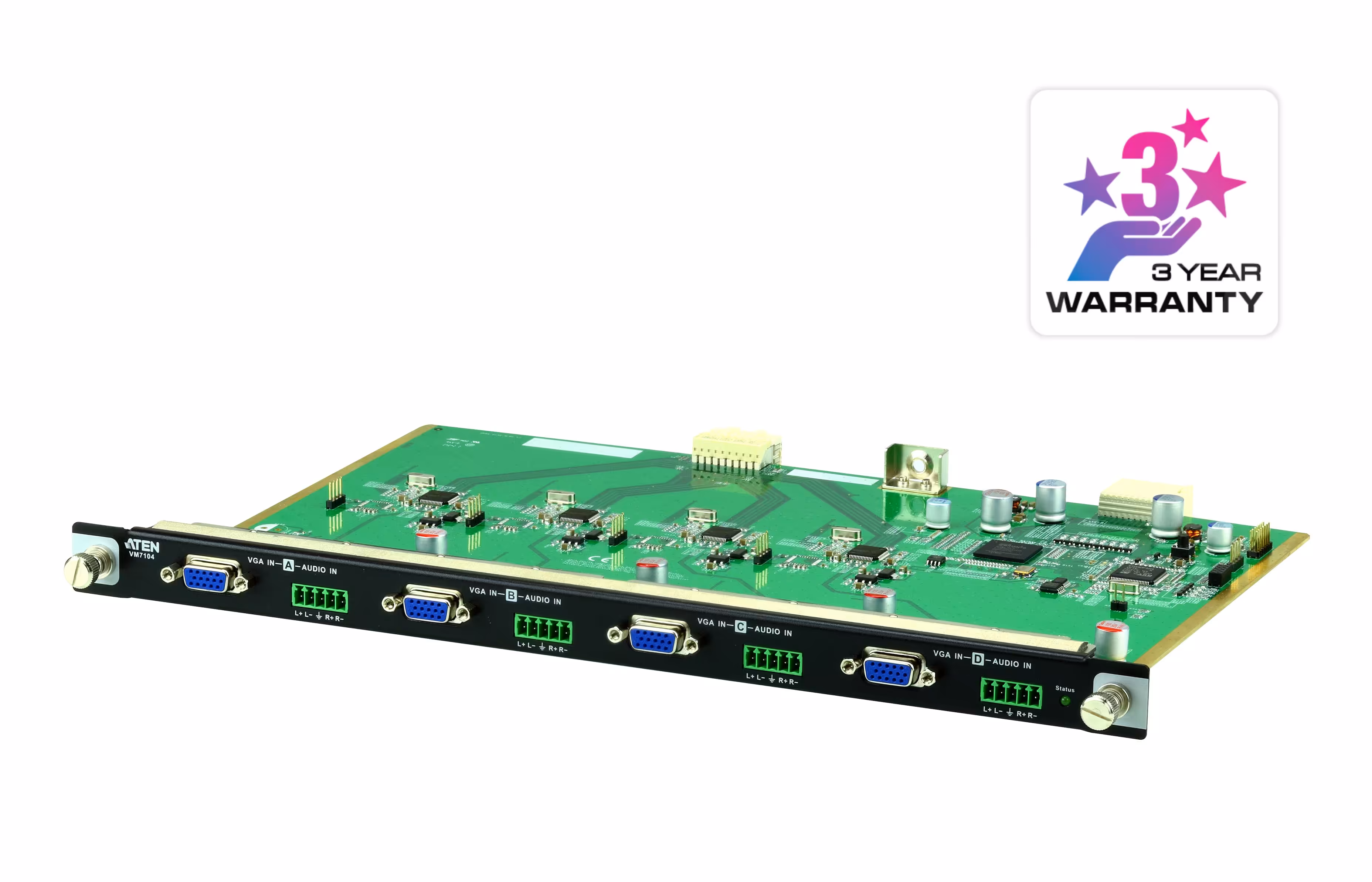 برد ورودی4 پورت VGA آتن VM7104