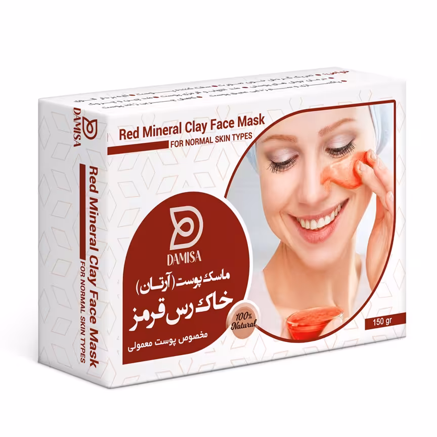 ماسک خاک رس قرمز