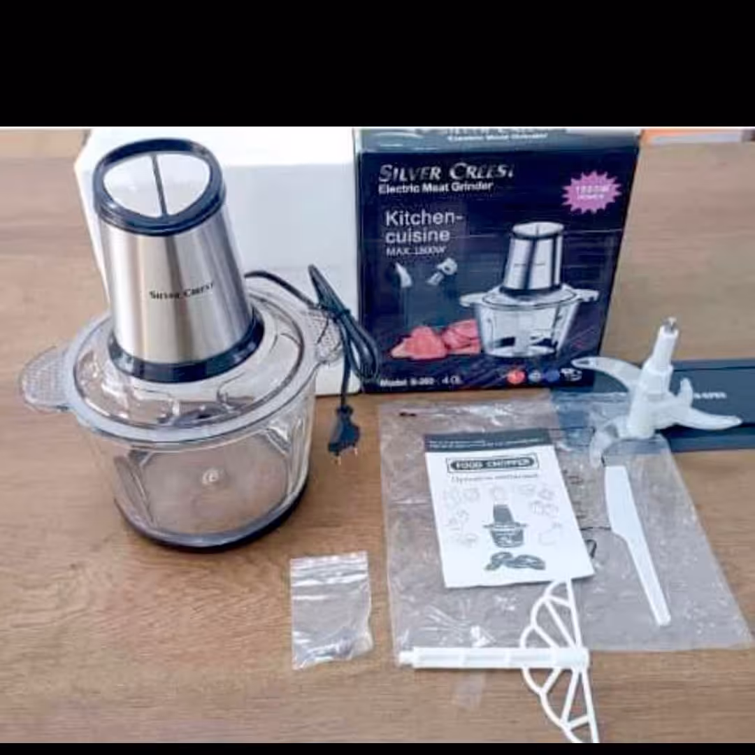 خرد کن 4لیتر پیرکس 4تیغ پرس سیلور کیفیت عالی 