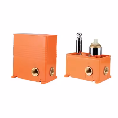 باکس (شیر مرکزی) روشویی توکار درخشان