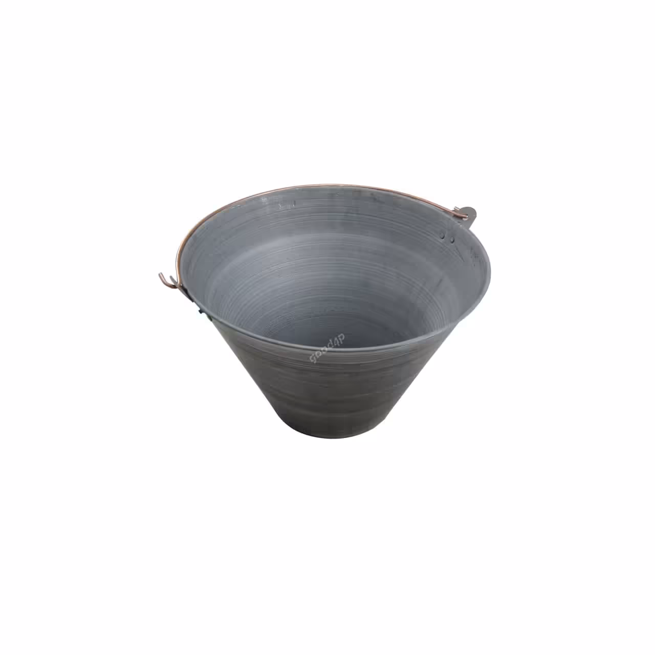 سطل گالوانیزه متوسط ( 23 سانتی ) یک تکه پرسی