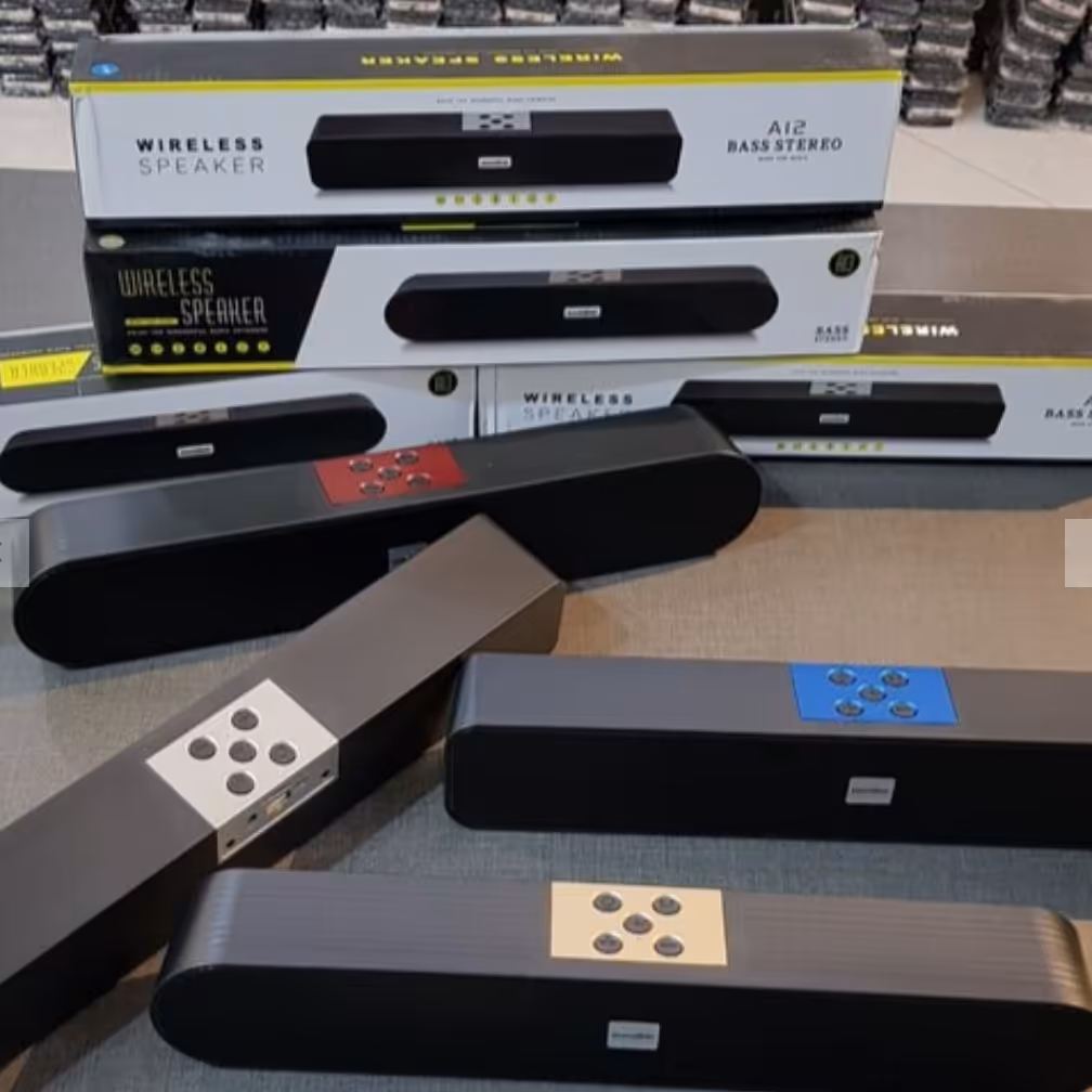 اسپیکر بی سیم شارژی بلوتوثی مدل A12 (اصلی باتری بزرگ)