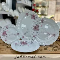 سرویس آرکوپال مقصود طرح رکسانا صورتی 25 پارچه