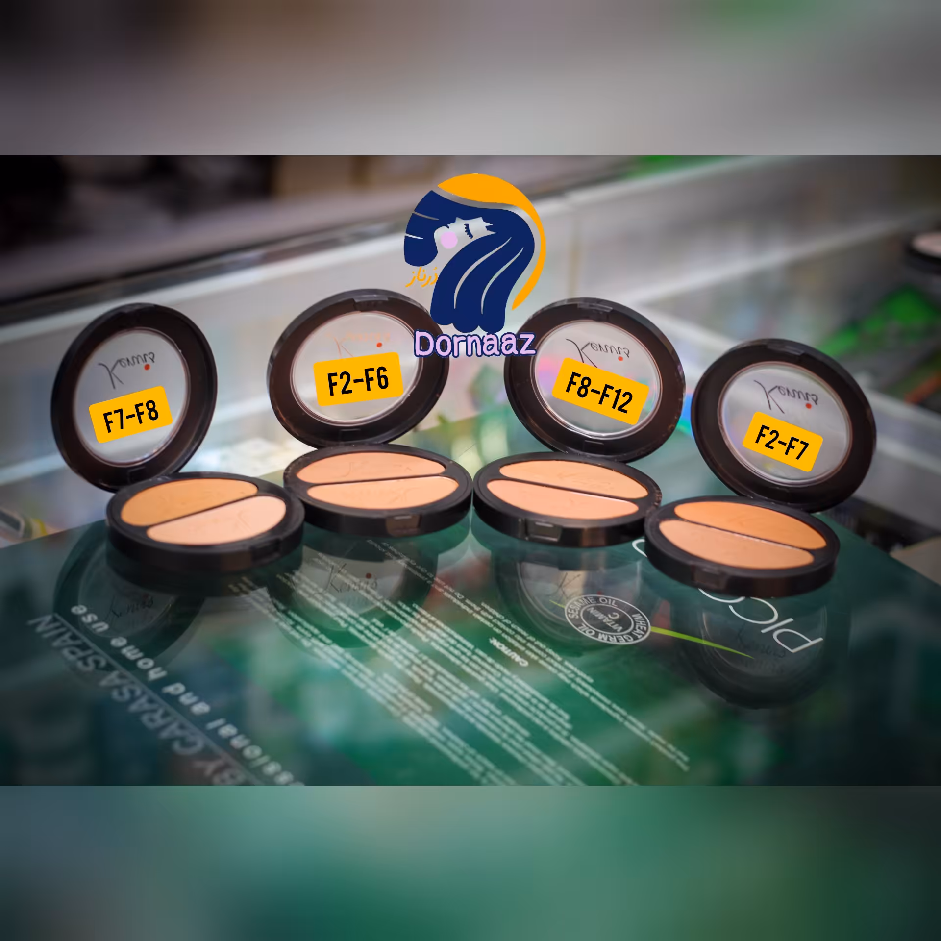 رژگونه دوقلو کنویس با ماندگاری بالا و ضد حساسیت در 4 رنگ پرفروش 