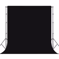فون بک گراند مشکی مخمل Black Velvet Backdrop 2×3