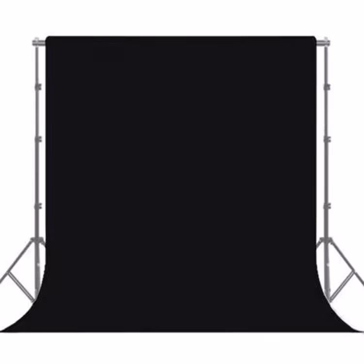 فون بک گراند مشکی مخمل Black Velvet Backdrop 2×3