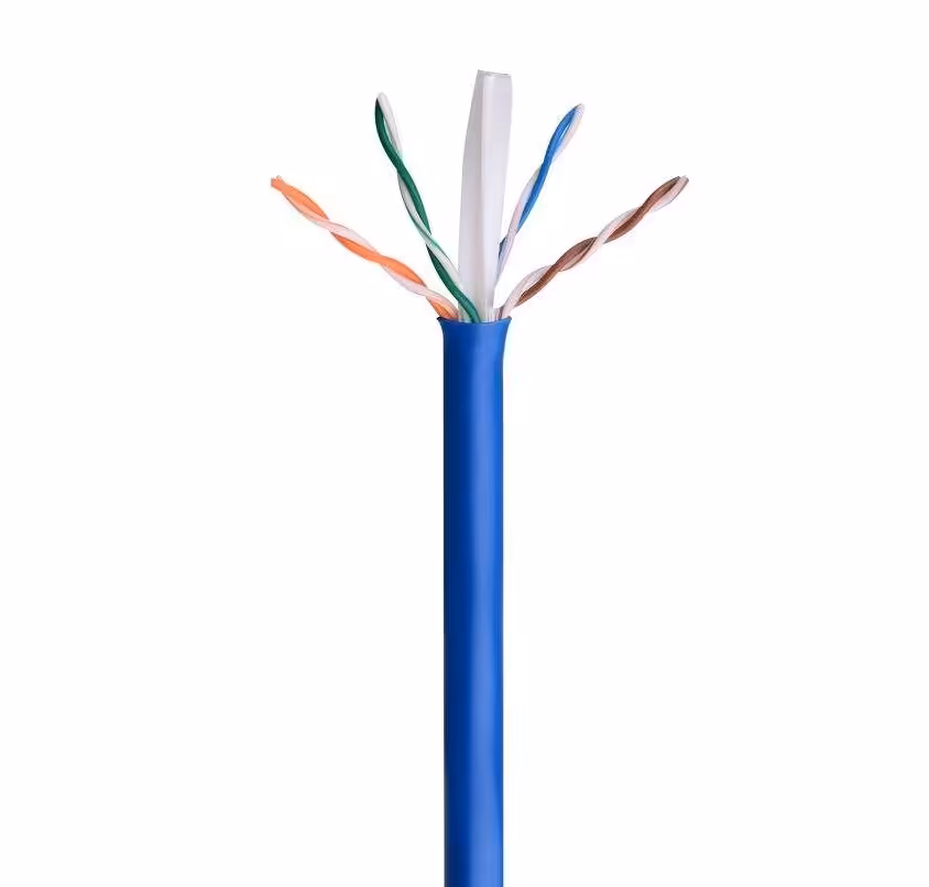 کابل شبکه CAT6 U/UTP LSZH کی نت پلاس مدل KP-N1252 طول 305 متر