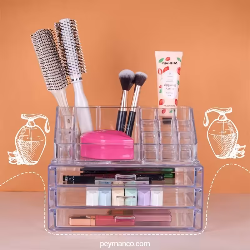 استند آرایشی 3 کشو بیگ