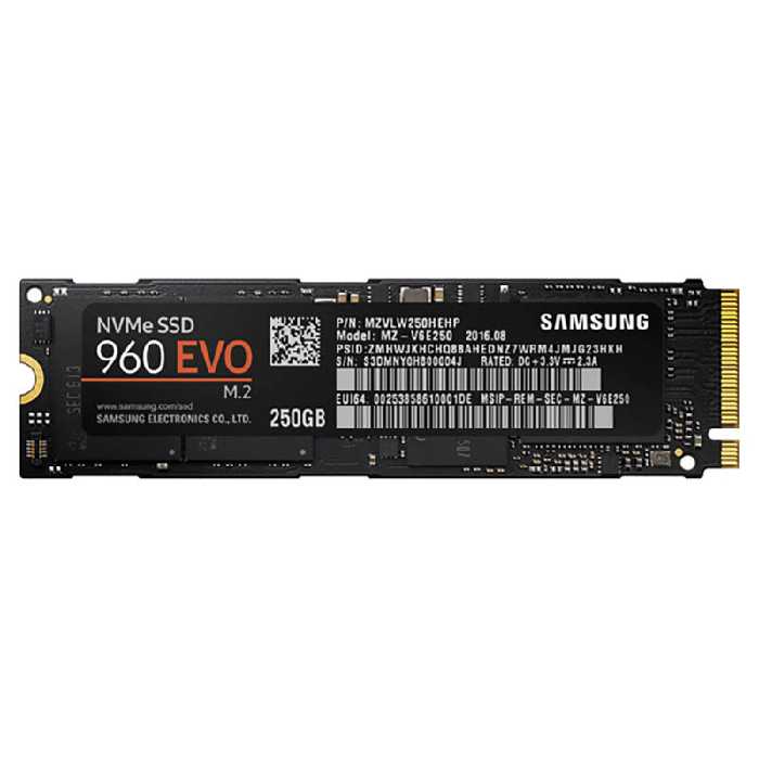 حافظه اس اس دی سامسونگ مدل 960 اوو ان وی ام ای ام 2 با ظرفیت 250 گیگابایت