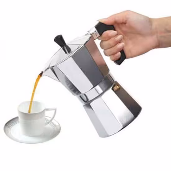 اسپرسو 6 کاپ الومینیومی