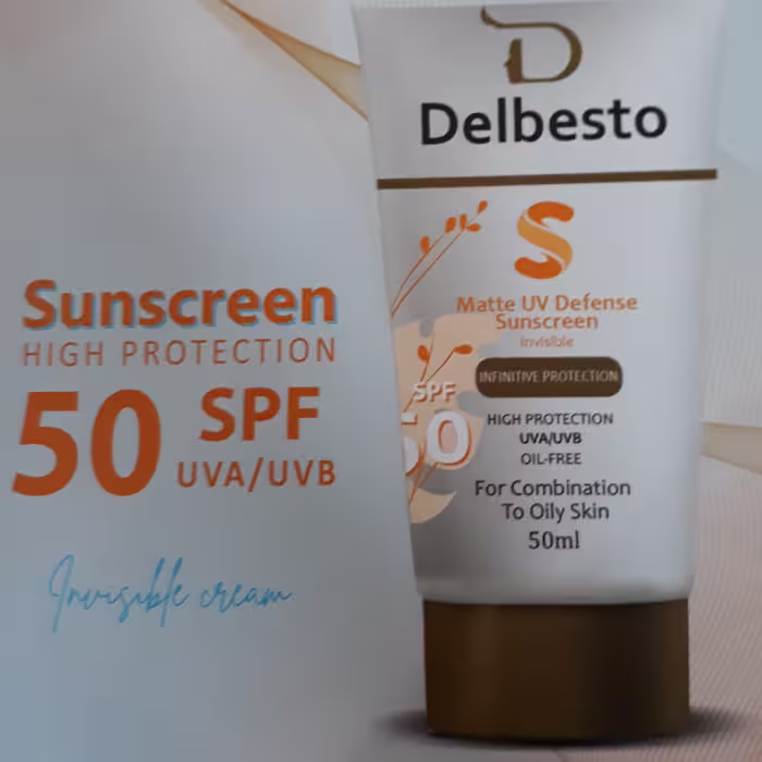 کرم ضد آفتاب بی رنگ  spf50