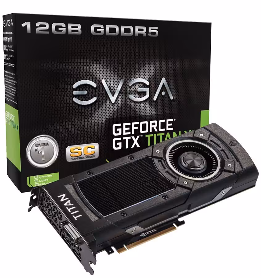 کارت گرافیک ای وی جی ای مدل جی تی ایکس تایتان با ظرفیت 12 گیگابایت