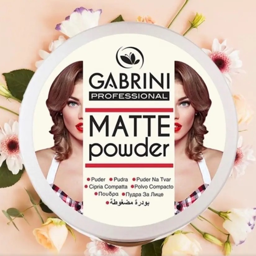 پنکک گابرینی مات کد 01 اورجینال GABRINI MATTE نخودی روشن ساخت ترکیه