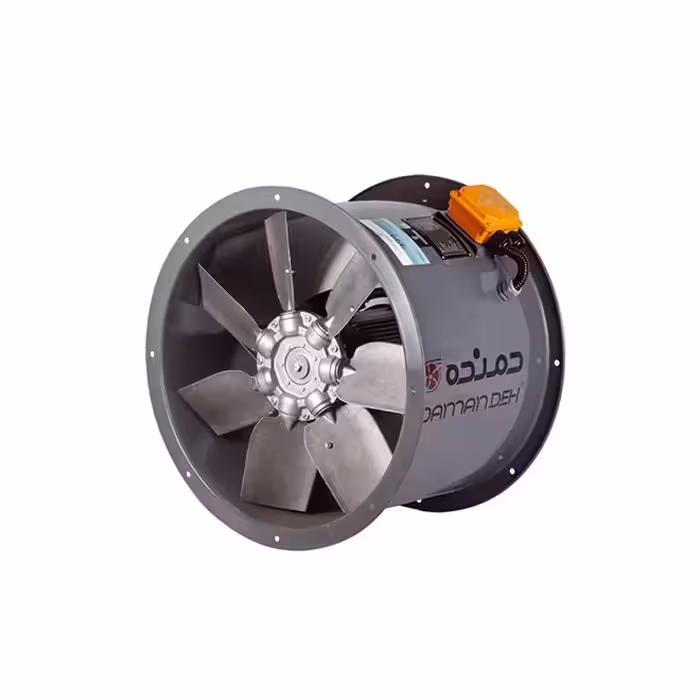 فن آکسیال سیلندری دمنده مدل DAMP-KN70-4T-630-40deg سری DAMP