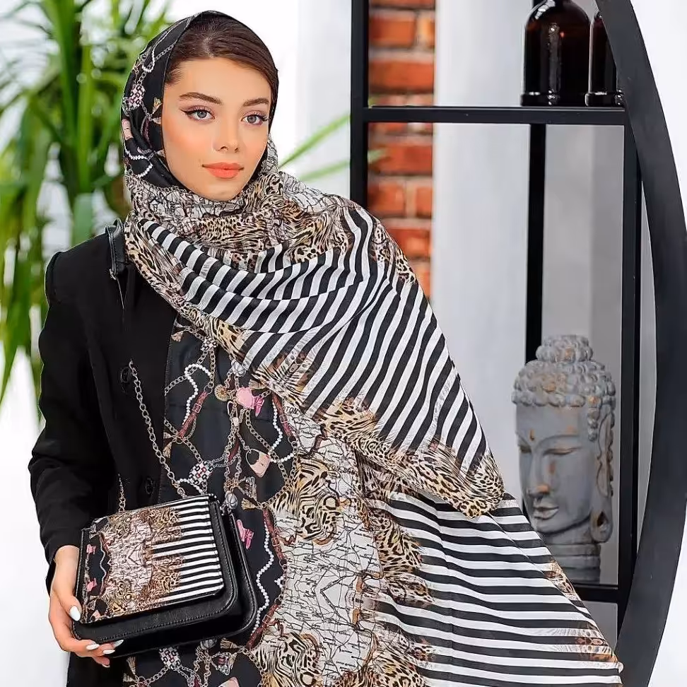 ست کیف وشال نخی  