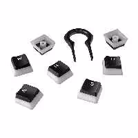 مجموعه کامل کلید کیبورد هایپر ایکس Pudding Keycaps Black