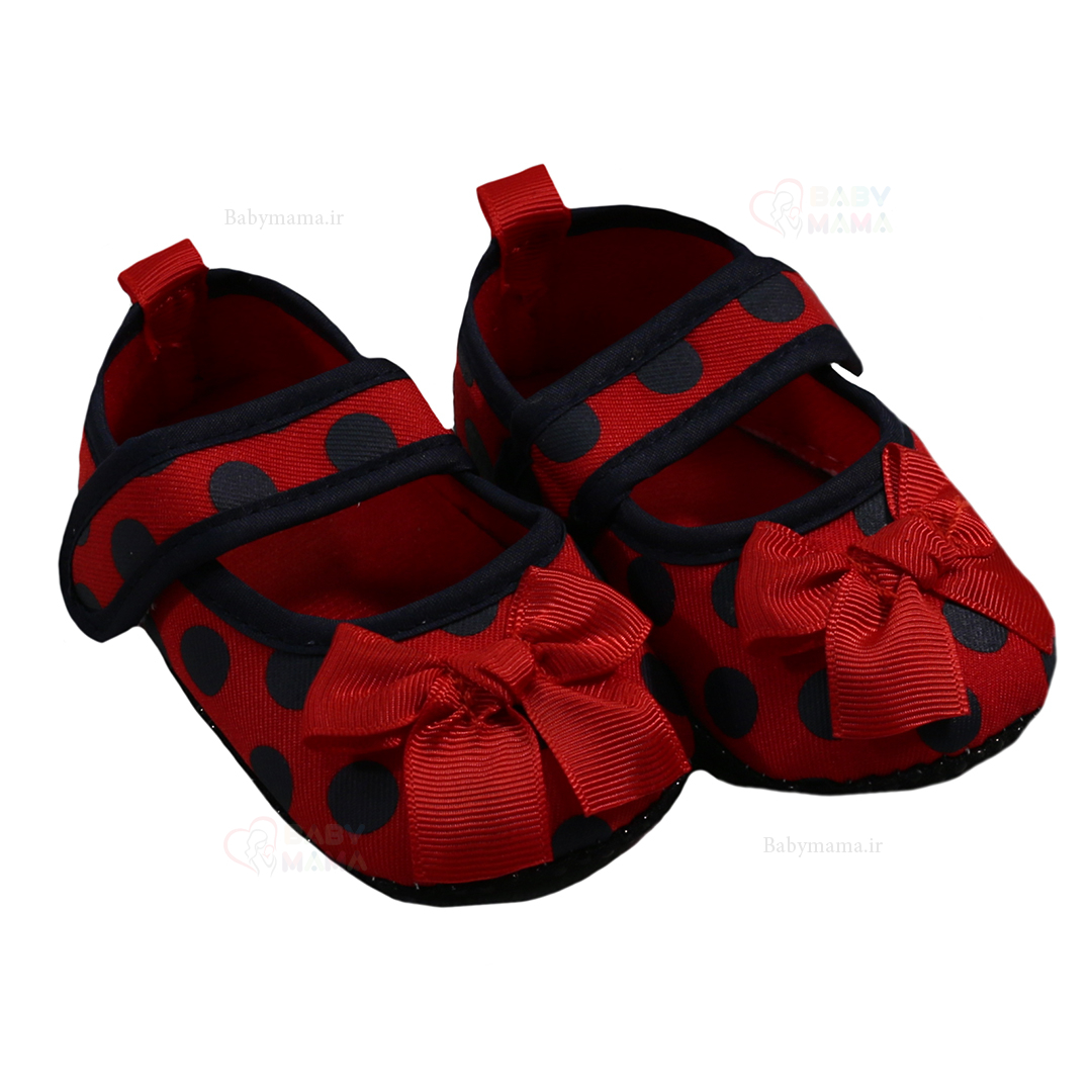 پاپوش چسبی دخترانه توپی