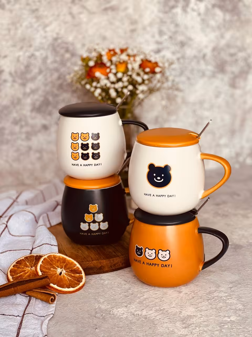 ماگ تپلی خرس بیسکوییتی