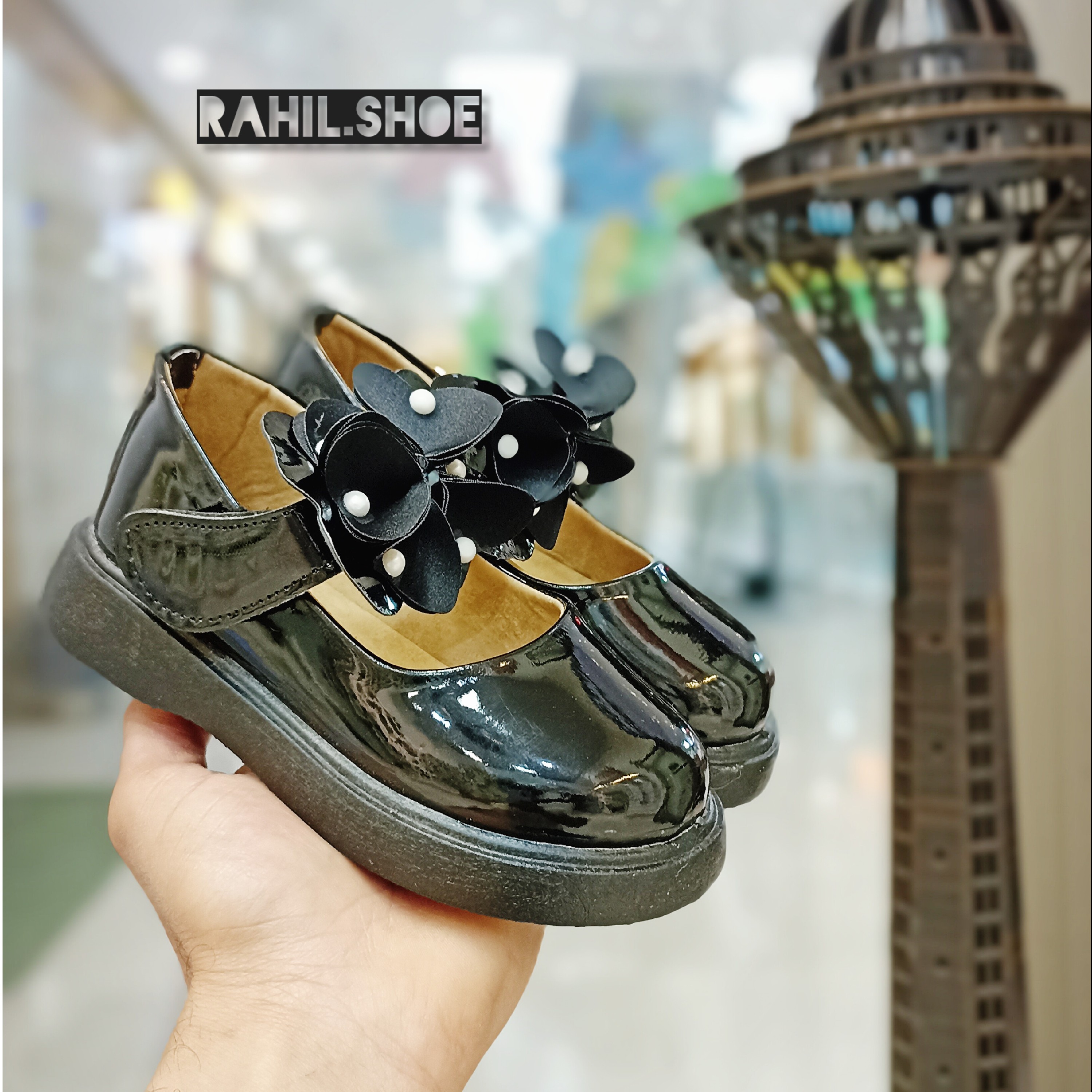 کفش عروسکی مشکی 26 تا 31