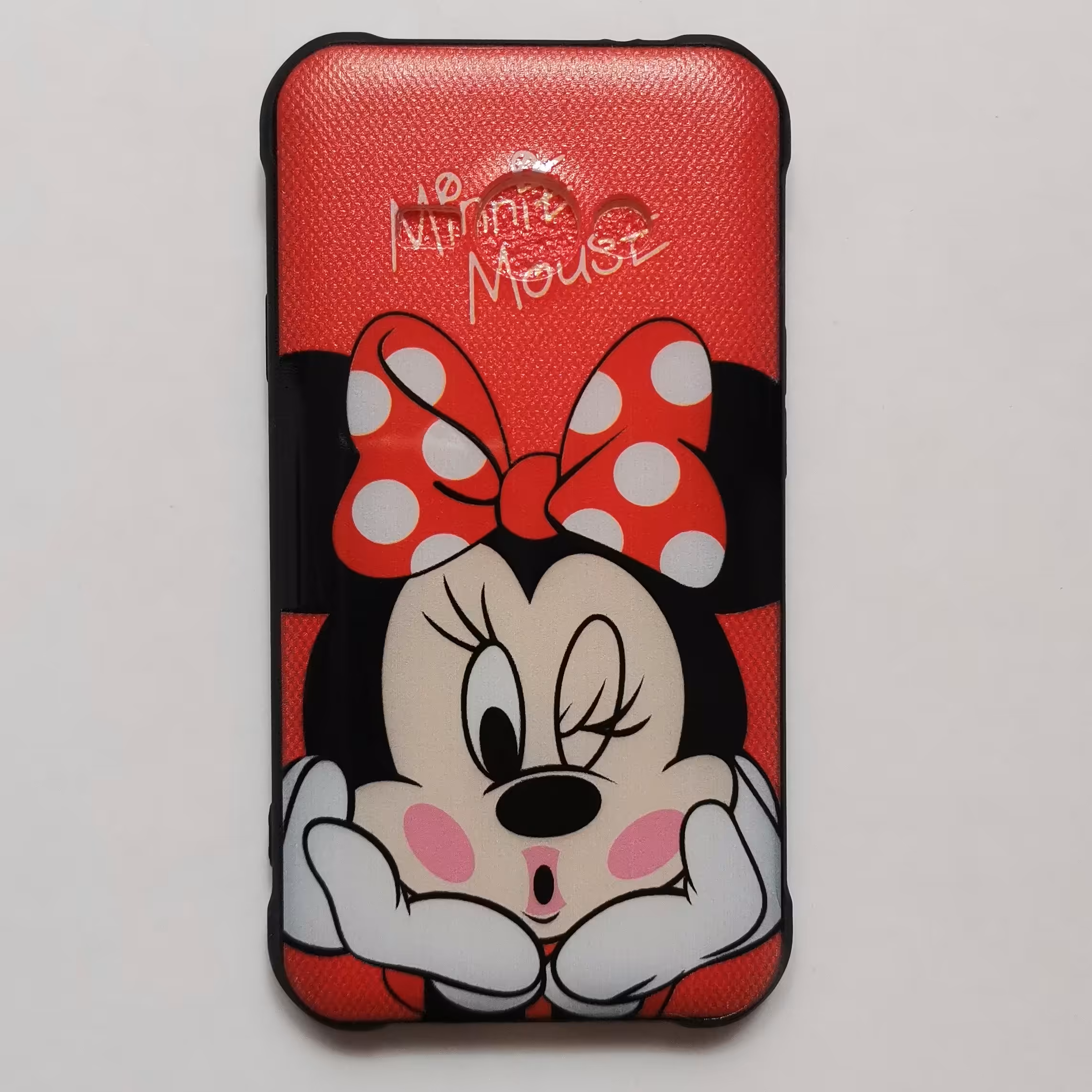 قاب طرحدار میکی موس قرمز گوشی سامسونگ J1 ace