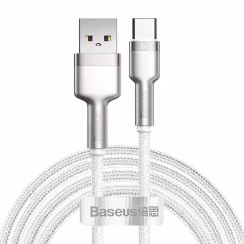 کابل شارژ و دیتا فست Type-C باسئوس مدل CAKF00020 66W 6A  طول 2 مترBaseus CAKF00020 66W 6A Charging Cable Type-C, 2M