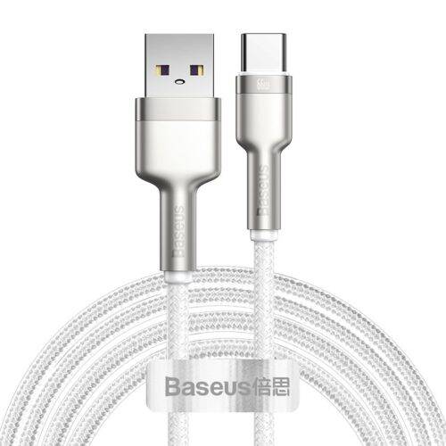 کابل شارژ و دیتا فست Type-C باسئوس مدل CAKF00020 66W 6A طول 2 مترBaseus CAKF00020 66W 6A Charging Cable Type-C, 2M