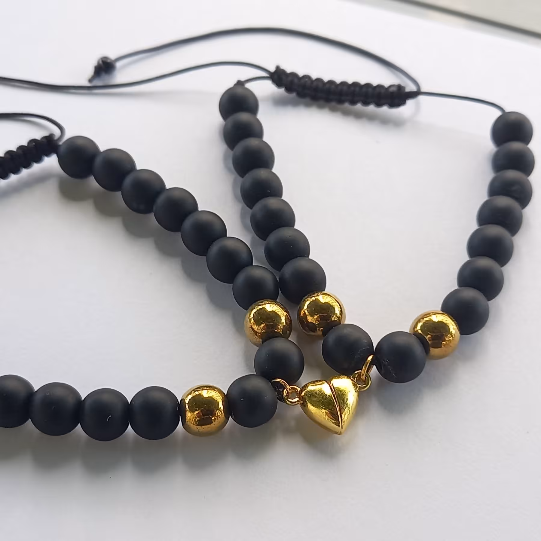 ست دستبندمگنتی دونفره قفل قلبی