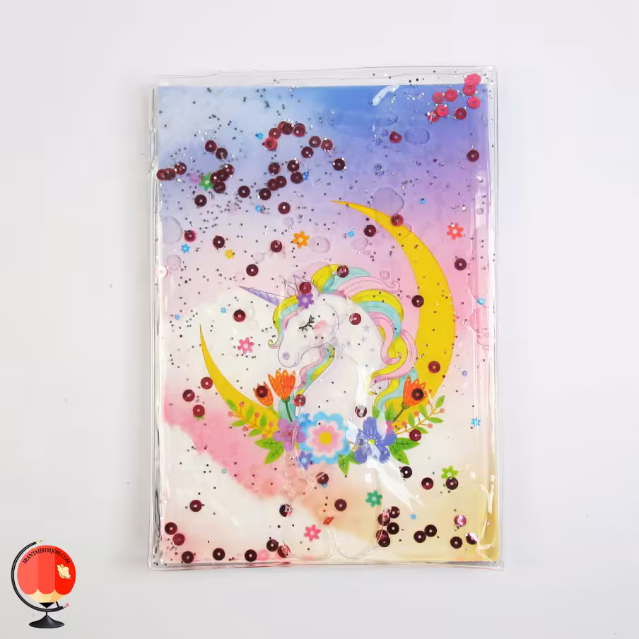 دفتر آکواریومی سویل طرح یونیکورن