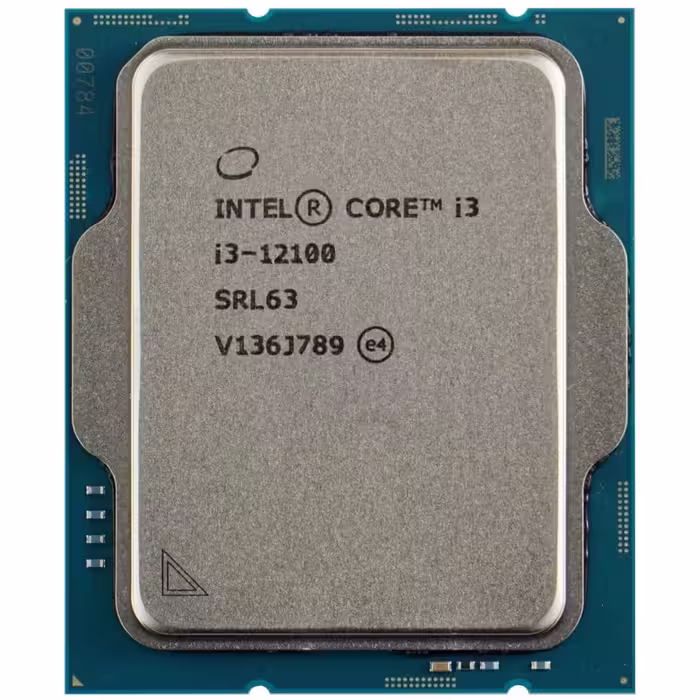 پردازنده کامپیوتر بدون باکس سری Alder Lake اینتل  Core™ i3-12100