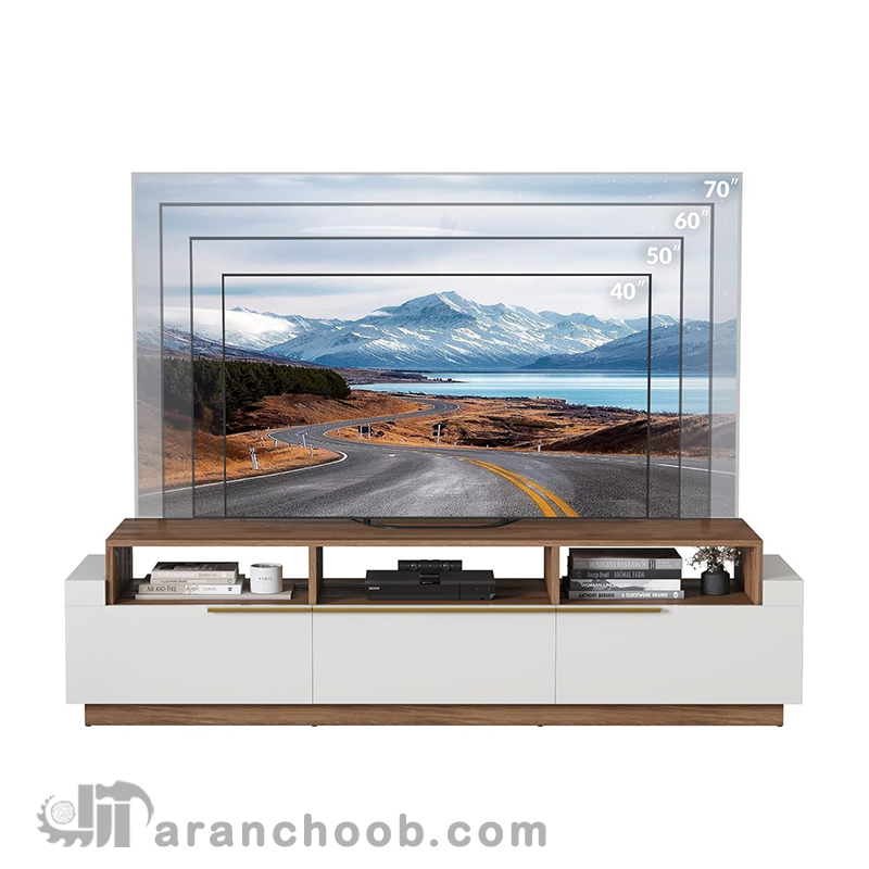 میز تی وی چوبی