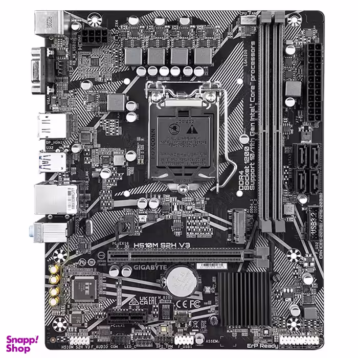 مادربرد گیگابایت مدل H510M S2H V3 REV. 1.0