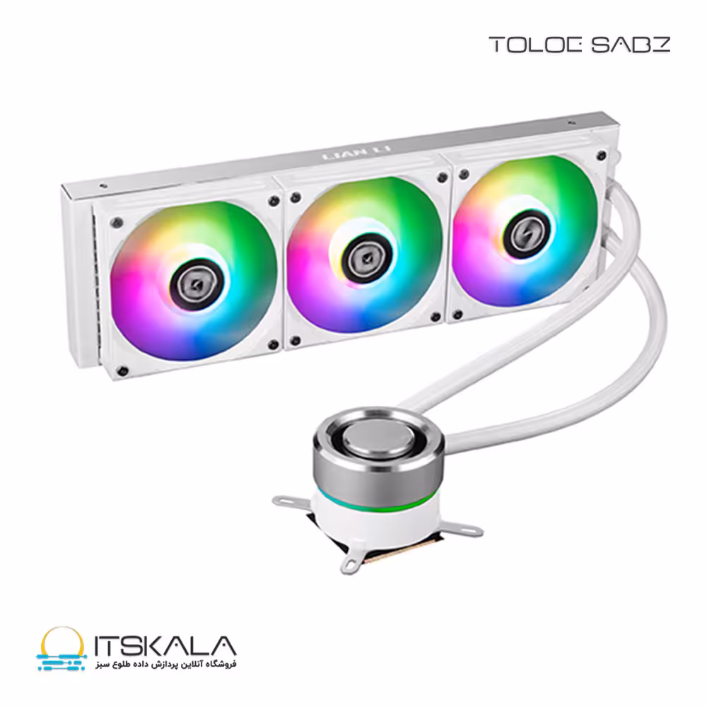 قیمت و خرید فن خنک کننده پردازنده لیان لی مدل GALAHAD AIO 360 WHITE | ITSKALA