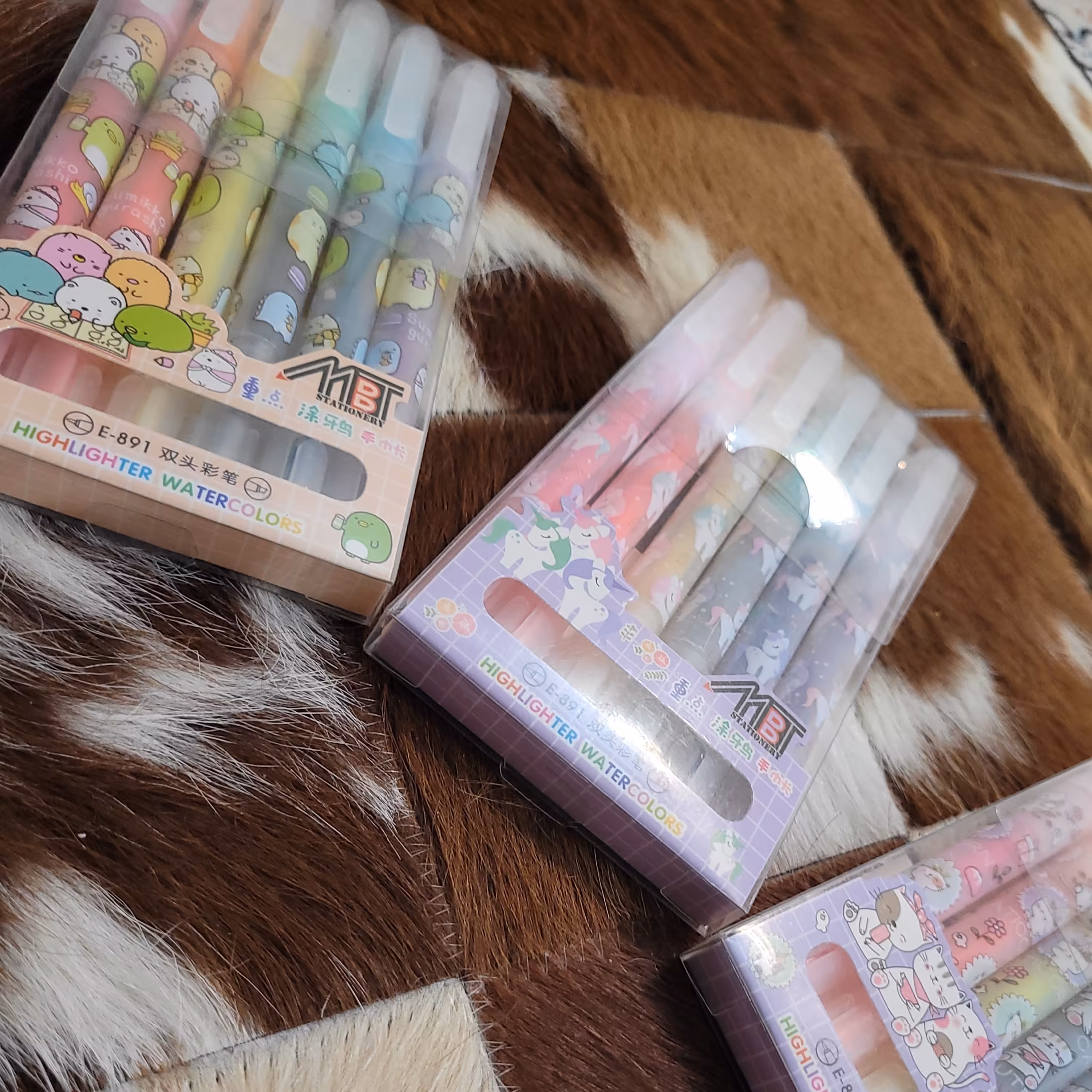 هایلایت فانتزی و عروسکی طرح دار دوسر طرح های تک شاخ، گربه و خرس