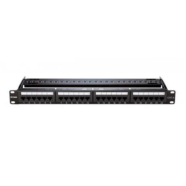 پچ پنل Cat6 24 پورت UTP وی نت مدل V-NPC6U024