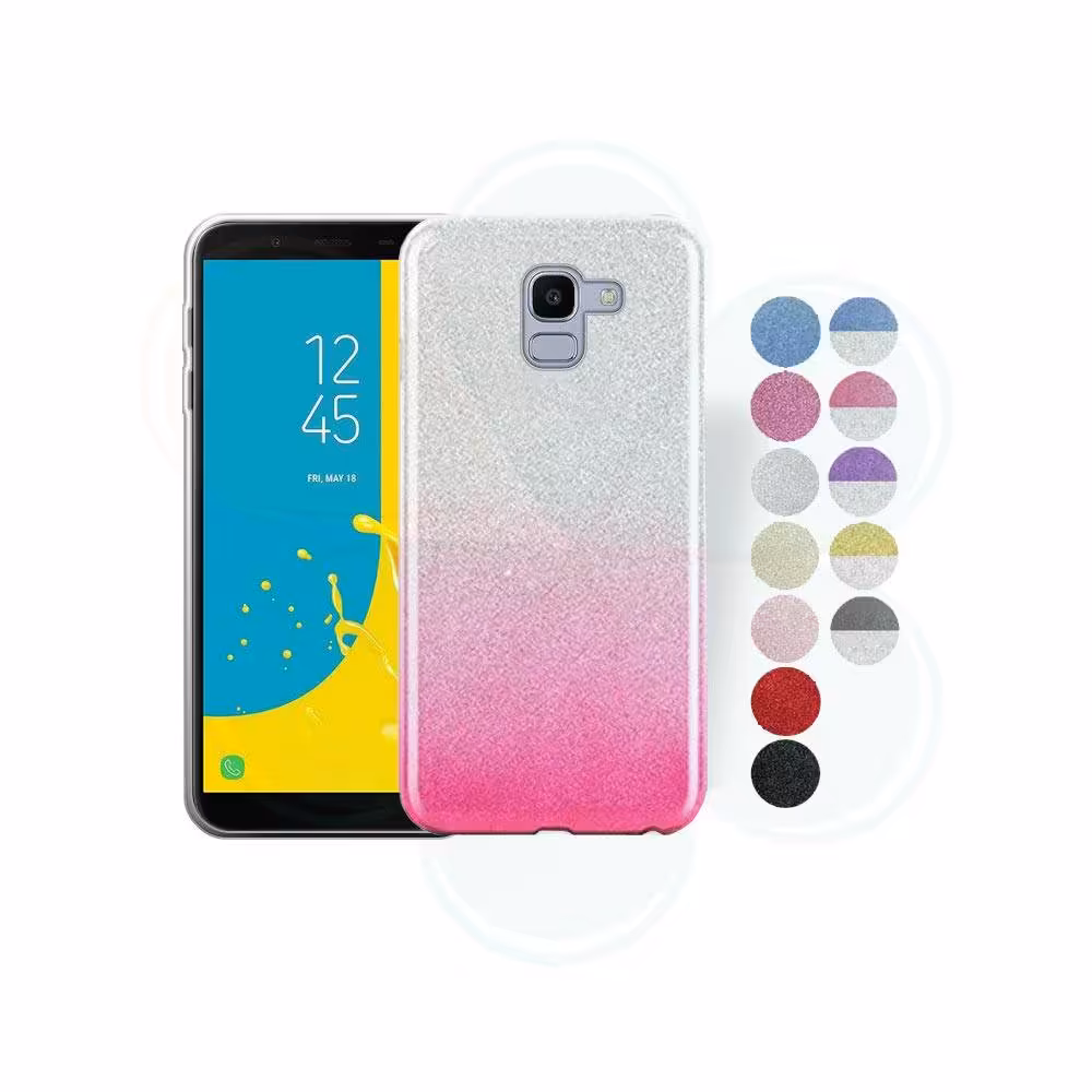 قاب ژله ای اکلیلی گوشی سامسونگ Samsung J6 2018