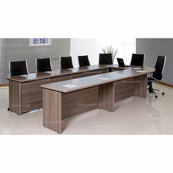 میز کنفرانس مدل U ساده کد 307