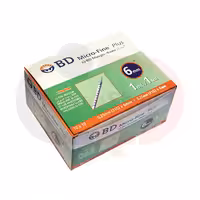 سرنگ انسولین  BD یک میلی لیتر