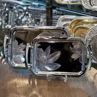 سینی استیل 2تیکه خارجی