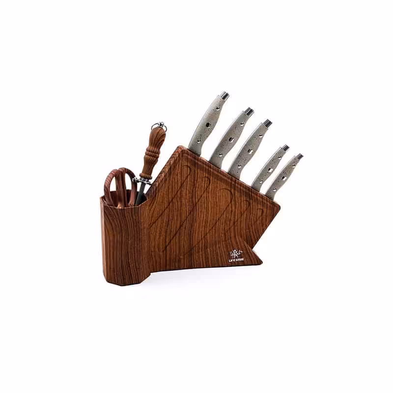 سرویس چاقو آشپزخانه لایف اسمایل مدل NSEL-1 | ژینال