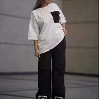 ست تیشرت و شلوار لش گلکسی اعلا