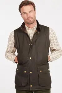 کاپشن سبز مردانه OIL اورجینال Barbour
