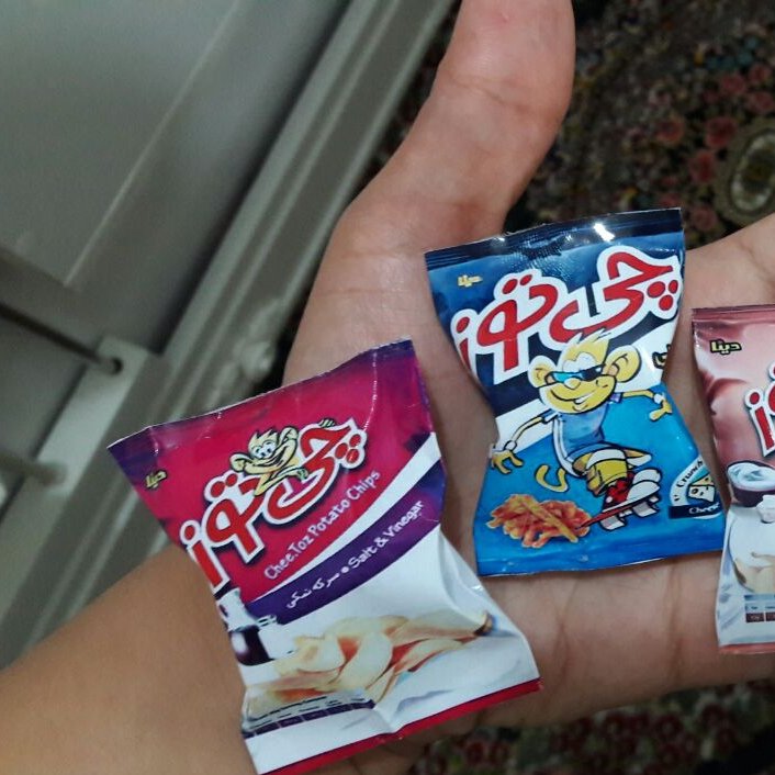 پک دوعددی چیپس وپفک چی توز
