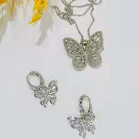 نیم ست پروانه ای برندYX رنگ ثابت باکیفیت عالی و ضد حساسیت 